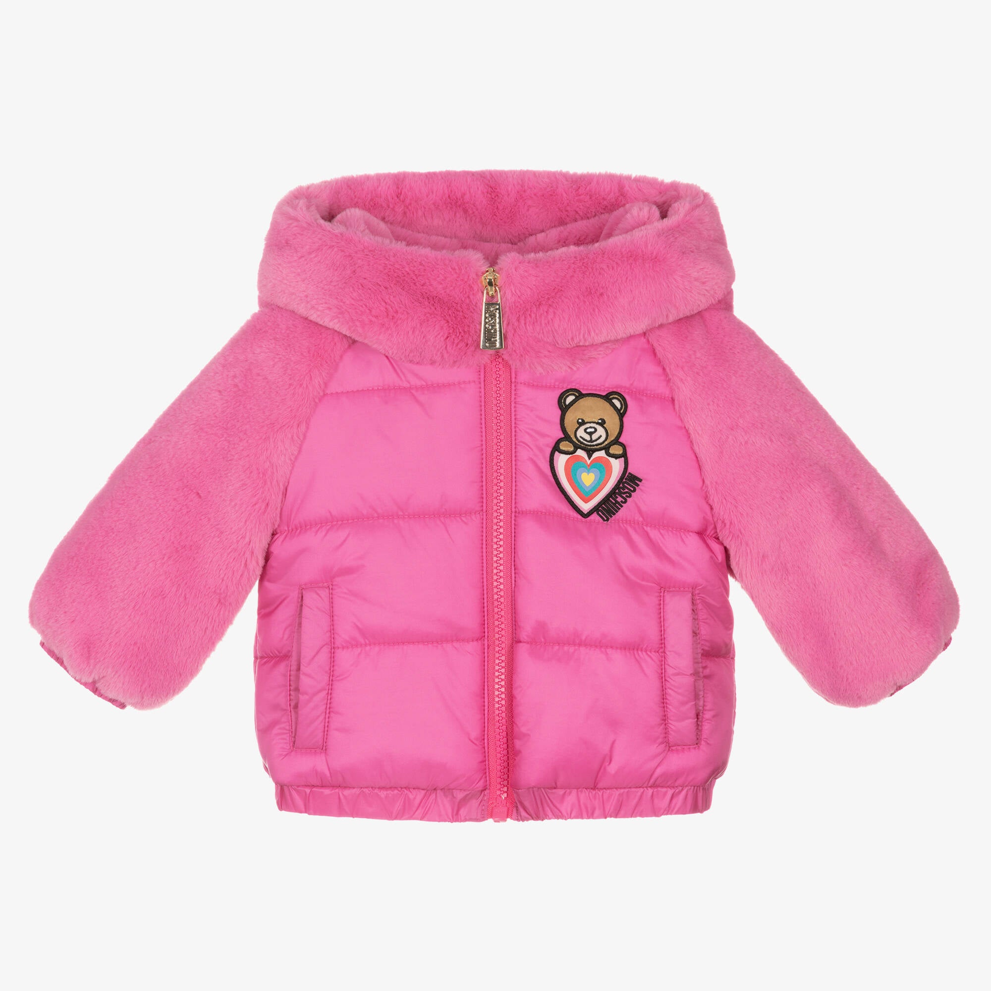MEKEARISA BÉBÉ pink toffy moschino-pink-teddy-bear-